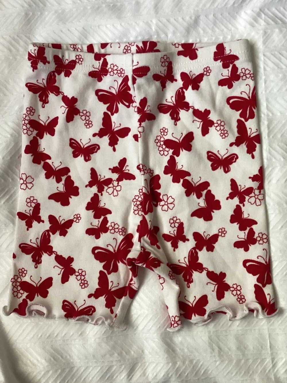 NEW Gymboree La Playa Butterfly & Flowers Shorts 18-24 Months Vintage